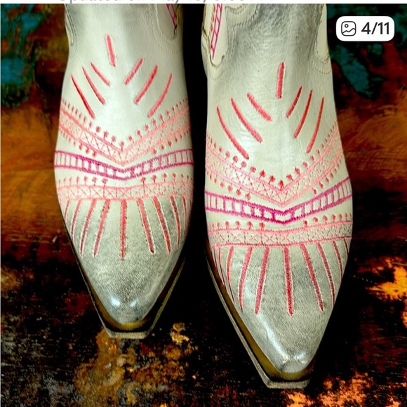 Marco Delli “The Italian Cowboy”, Solaria Boots by Sundance, gray multi, NIB, 39 - Picture 9 of 15